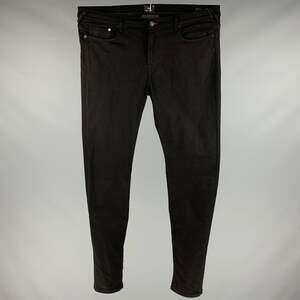 PAUL SMITH Size 36 Black Cotton Blend Jeans